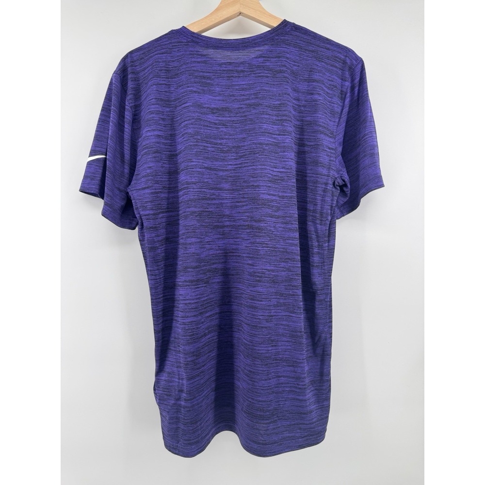 Men's Nike Purple Baltimore Ravens Velocity Performance T-Shirt Size Medium - Picture 4 of 5